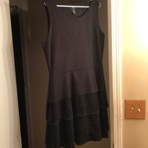 Alfani Black cocktail dress size XL